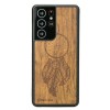 mini: Drewniane Etui na Samsung Galaxy S21 Ultra ŁAPACZ SNÓW IMBUIA (1)
