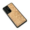 mini: Drewniane Etui na Samsung Galaxy S21 Ultra KWIATY POLNE ANIEGRE (2)
