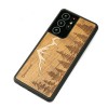 mini: Drewniane Etui na Samsung Galaxy S21 Ultra GÓRY IMBUIA (2)