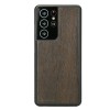 mini: Drewniane Etui na Samsung Galaxy S21 Ultra DĄB WĘDZONY (1)