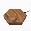 mini: Ładowarka indukcyjna Bewood Slim Hexagon QI 15W Orzech (2)