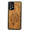 mini: Drewniane Etui na Samsung Galaxy A72 5G ŁAPACZ SNÓW IMBUIA (1)