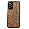 mini: Drewniane Etui na Samsung Galaxy A72 5G LIŚCIE JABŁOŃ (1)