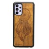 mini: Drewniane Etui na Samsung Galaxy A32 5G ŁAPACZ SNÓW IMBUIA (1)