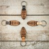 mini: Drewniany Brelok Leather Journey Merbau (2)