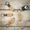 mini: Wooden Keychain Leather Home Sweet Home Anigre (3)