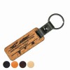 mini: Drewniany Personalizowany Brelok Leather Mapa Plus Twój Tekst Merbau (1)
