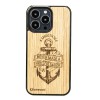 mini: Drewniane Etui na iPhone 13 Pro KOTWICA DĄB (1)