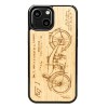 mini: Drewniane Etui na iPhone 13 Mini HARLEY PATENT ANIEGRE (1)