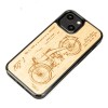 mini: Drewniane Etui na iPhone 13 Mini HARLEY PATENT ANIEGRE (2)