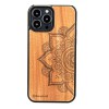 mini: Drewniane Etui na iPhone 13 Pro Max MANDALA JABŁOŃ (1)