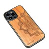 mini: Drewniane Etui na iPhone 13 Pro Max MANDALA JABŁOŃ (2)