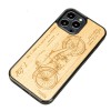 mini: Drewniane Etui na iPhone 13 Pro Max HARLEY PATENT ANIEGRE (2)