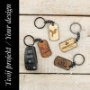 mini: Personalizowany Brelok Bewood - Twoje Logo - Czarny (1)