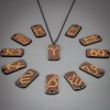 mini: Dog tag Bewood Zodiac Signs Imbuia Black (5)