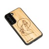 mini: Drewniane Etui na Samsung Galaxy S22 WILK DĄB (2)