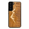 mini: Samsung Galaxy S22 Mountains Imbuia Wood Case (1)