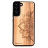 mini: Drewniane Etui na Samsung Galaxy S22 Plus MANDALA JABŁOŃ (1)