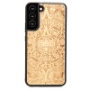mini: Samsung Galaxy S22 Plus Aztec Calendar Anigre Wood Case (1)