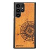 mini: Drewniane Etui na Samsung Galaxy S22 Ultra TRAVELER MERBAU (1)
