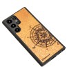 mini: Drewniane Etui na Samsung Galaxy S22 Ultra TRAVELER MERBAU (2)