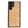 mini: Drewniane Etui na Samsung Galaxy S22 Ultra KWIATY POLNE ANIEGRE (1)