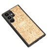 mini: Drewniane Etui na Samsung Galaxy S22 Ultra KALENDARZ AZTECKI ANIEGRE (2)