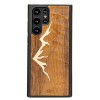 mini: Samsung Galaxy S22 Ultra Mountains Imbuia Wood Case (1)