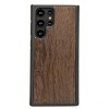 mini: Drewniane Etui na Samsung Galaxy S22 Ultra DĄB WĘDZONY (1)