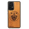 mini: Drewniane Etui na Samsung Galaxy A33 5G NIEDŹWIEDŹ MERBAU (1)