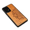 mini: Drewniane Etui na Samsung Galaxy A73 5G MANDALA JABŁOŃ (2)