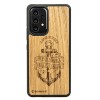 mini: Drewniane Etui na Samsung Galaxy A73 5G KOTWICA DĄB (1)