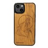 mini: Drewniane Etui Bewood na iPhone 14 WILK IMBUIA (1)