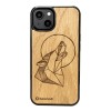 mini: Drewniane Etui Bewood na iPhone 14 WILK DĄB (1)