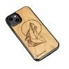 mini: Drewniane Etui Bewood na iPhone 14 WILK DĄB (2)