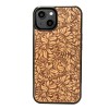 mini: Drewniane Etui Bewood na iPhone 14 LIŚCIE JABŁOŃ (1)