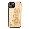 mini: Drewniane Etui Bewood na iPhone 14 HARLEY PATENT ANIEGRE (1)
