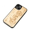 mini: Drewniane Etui Bewood na iPhone 14 HARLEY PATENT ANIEGRE (2)