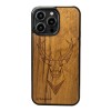 mini: Drewniane Etui Bewood na iPhone 14 Pro Max JELEŃ IMBUIA (1)