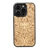 mini: Drewniane Etui Bewood na iPhone 14 Pro KALENDARZ AZTECKI ANIEGRE (1)
