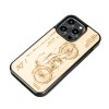 mini: Drewniane Etui Bewood na iPhone 14 Pro HARLEY PATENT ANIEGRE (2)