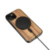 mini: Drewniane Etui Bewood na iPhone 14 Orzech Amerykański MagSafe (3)