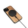 mini: Drewniane Etui Bewood na iPhone 13 Orzech Amerykański MagSafe (3)