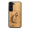 mini: Drewniane Etui Bewood na Samsung Galaxy S23 WILK DĄB (1)