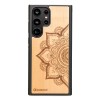 mini: Drewniane Etui Bewood na Samsung Galaxy S23 Ultra MANDALA JABŁOŃ (1)
