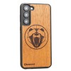 mini: Drewniane Etui Bewood na Samsung Galaxy S23 Plus NIEDŹWIEDŹ MERBAU (2)