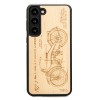 mini: Drewniane Etui Bewood na Samsung Galaxy S23 Plus HARLEY PATENT ANIEGRE (1)