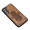 mini: Drewniane Etui Bewood na Samsung Galaxy S23 Plus HAMSA IMBUIA (3)