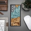 mini: Bewood Resin Case - Samsung Galaxy S23 Ultra - Planets - Uranus (2)