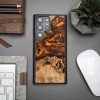 mini: Etui Bewood Unique na Samsung Galaxy S23 Ultra - Orange (2)